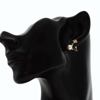 TASAKI Pearl Pearl Earring K18 Yellow Gold Ladies [Used]