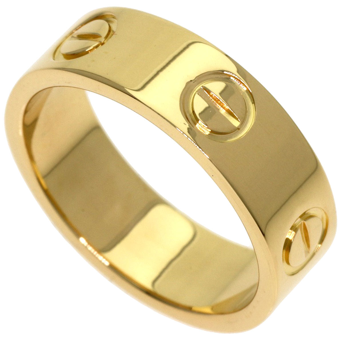 CARTIER love ring #49 Ring K18 Yellow Gold Ladies [Used]