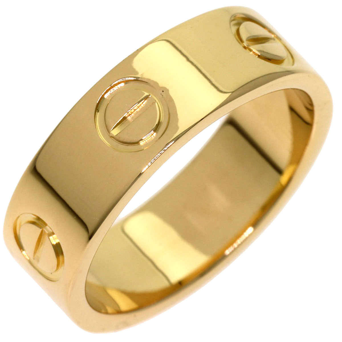 CARTIER love ring #49 Ring K18 Yellow Gold Ladies [Used]