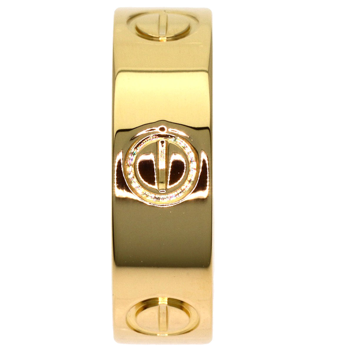 CARTIER love ring #49 Ring K18 Yellow Gold Ladies [Used]