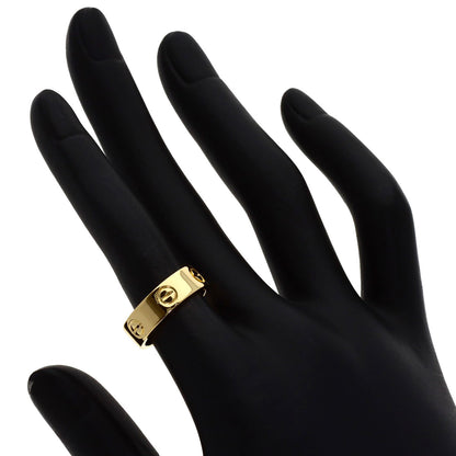 CARTIER love ring #49 Ring K18 Yellow Gold Ladies [Used]