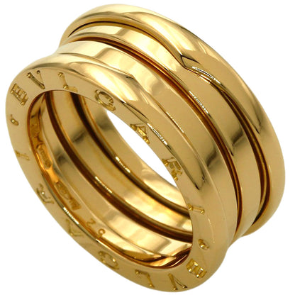 BVLGARI B.zero1 2 band #52 Ring K18 Yellow Gold Ladies [Used]