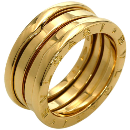 BVLGARI B.zero1 2 band #52 Ring K18 Yellow Gold Ladies [Used]