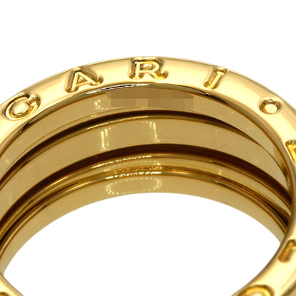BVLGARI B.zero1 2 band #52 Ring K18 Yellow Gold Ladies [Used]