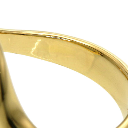 TIFFANY&Co. Open heart Ring K18 Yellow Gold Ladies [Used]