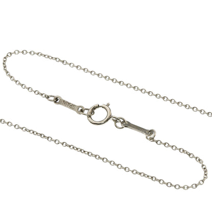 TIFFANY&Co. Double heart Necklace Silver Ladies [Used]