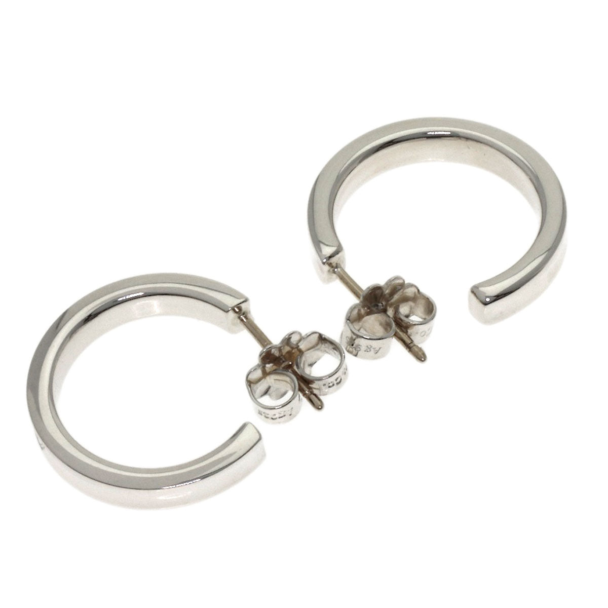 TIFFANY&Co. 1837 Hoop earring Silver Ladies [Used]