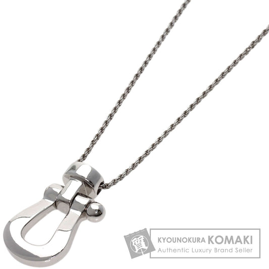 FRED Force 10 Necklace K18 White Gold Ladies [Used]