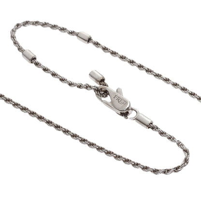 FRED Force 10 Necklace K18 White Gold Ladies [Used]