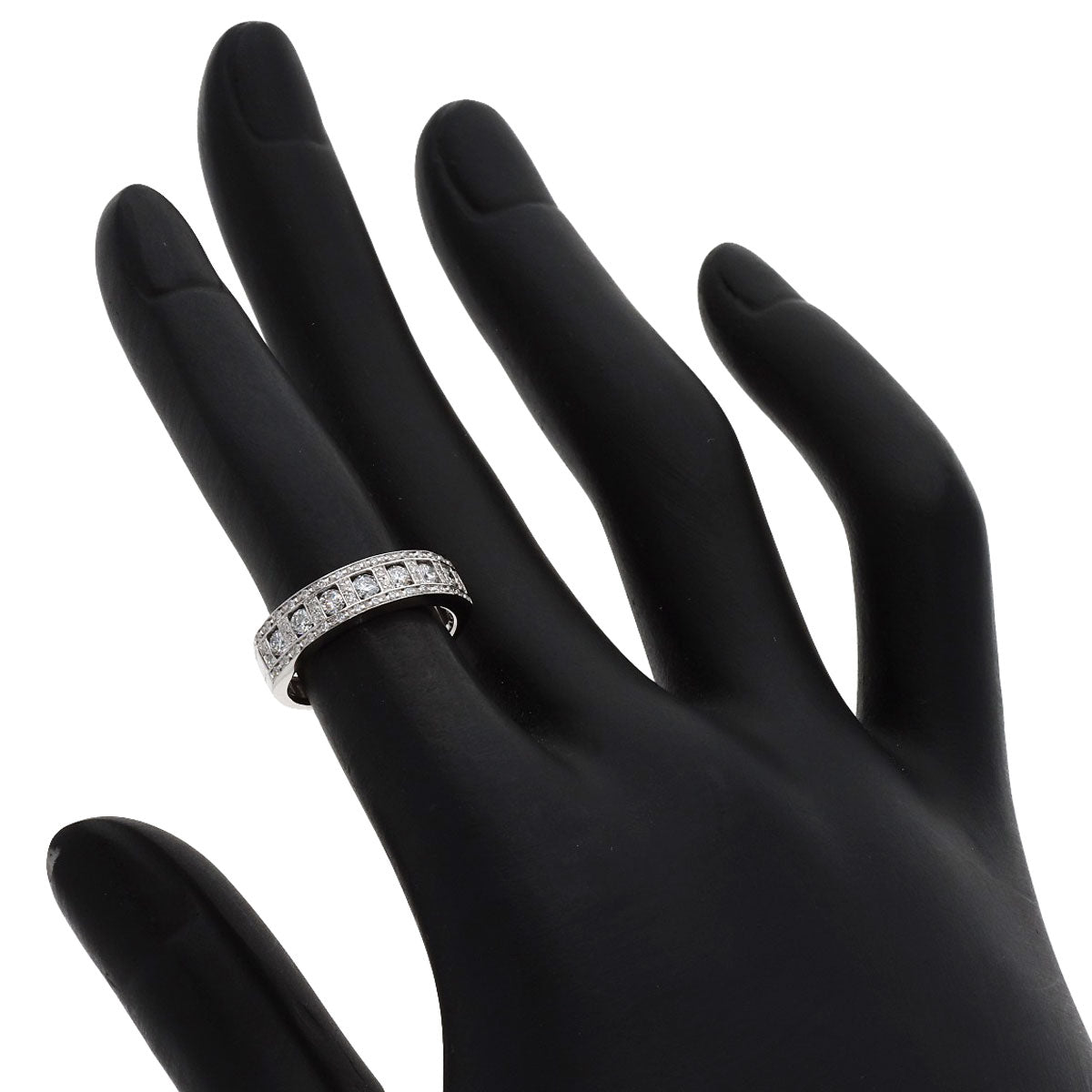 Damiani Belle Epoque Diamond Ring K18 White Gold Ladies [Used]