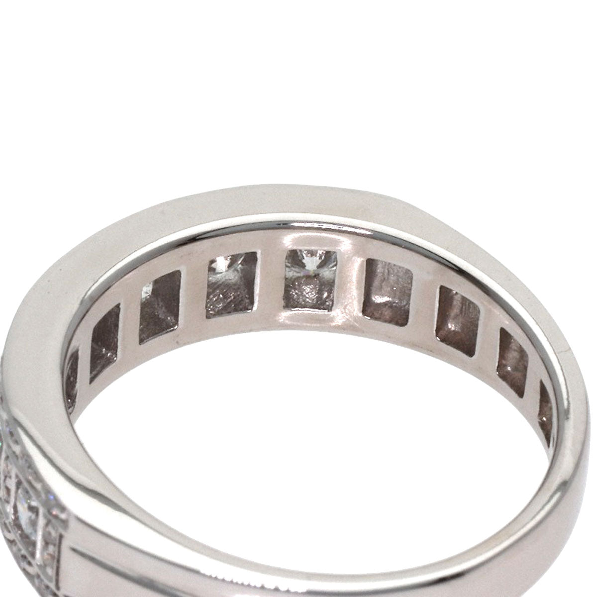 Damiani Belle Epoque Diamond Ring K18 White Gold Ladies [Used]