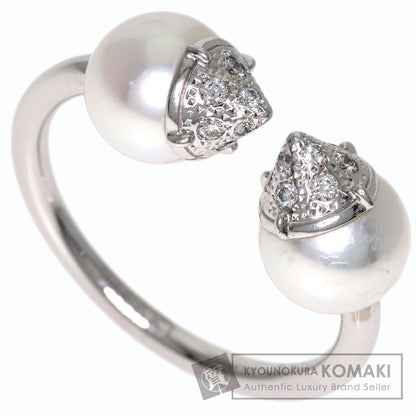 TASAKI Rebellion Signature Pearl Pearl Ring K18 White Gold Ladies [Used]