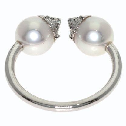 TASAKI Rebellion Signature Pearl Pearl Ring K18 White Gold Ladies [Used]
