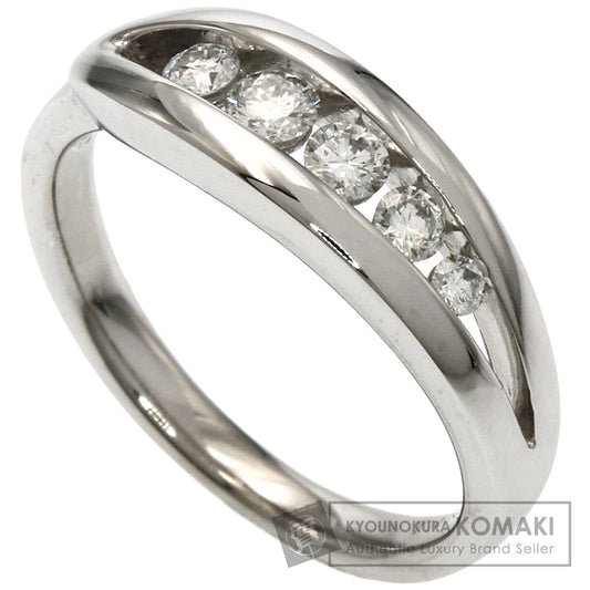 TASAKI 5P Diamond Ring K18 White Gold Ladies [Used]