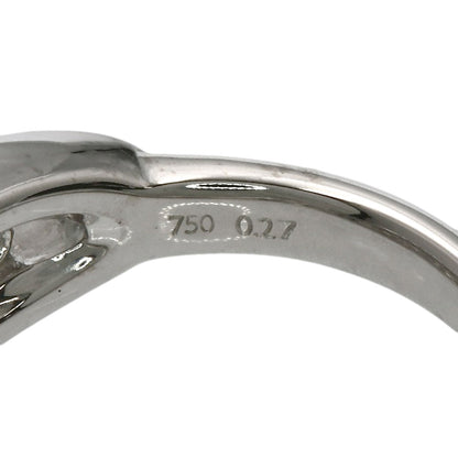 TASAKI 5P Diamond Ring K18 White Gold Ladies [Used]