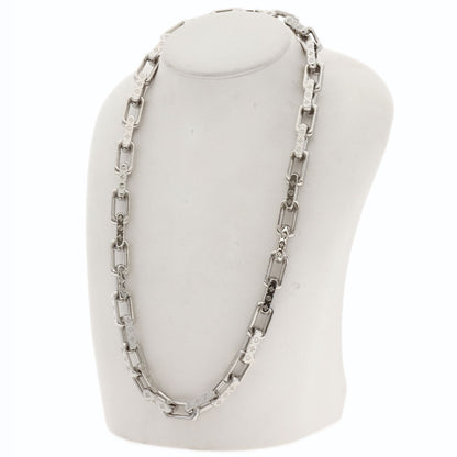 LOUIS VUITTON Chain Mongram M00307 Necklace Metal Ladies [Used]