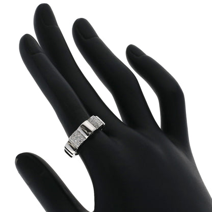 CHANEL Profield Camellia Diamond #52 Ring K18 White Gold Ladies [Used]
