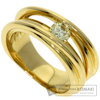 TASAKI Diamond Ring K18 Yellow Gold Ladies [Used]