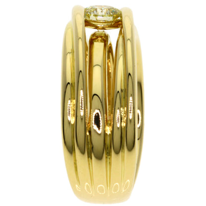 TASAKI Diamond Ring K18 Yellow Gold Ladies [Used]