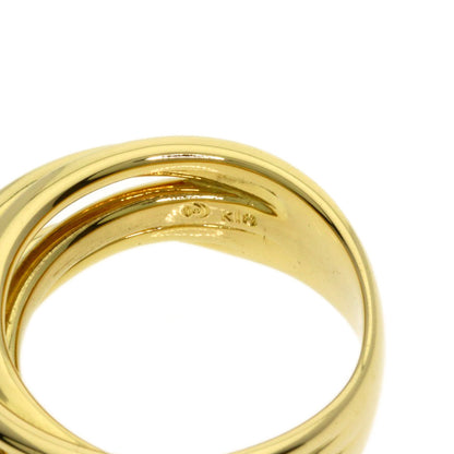 TASAKI Diamond Ring K18 Yellow Gold Ladies [Used]