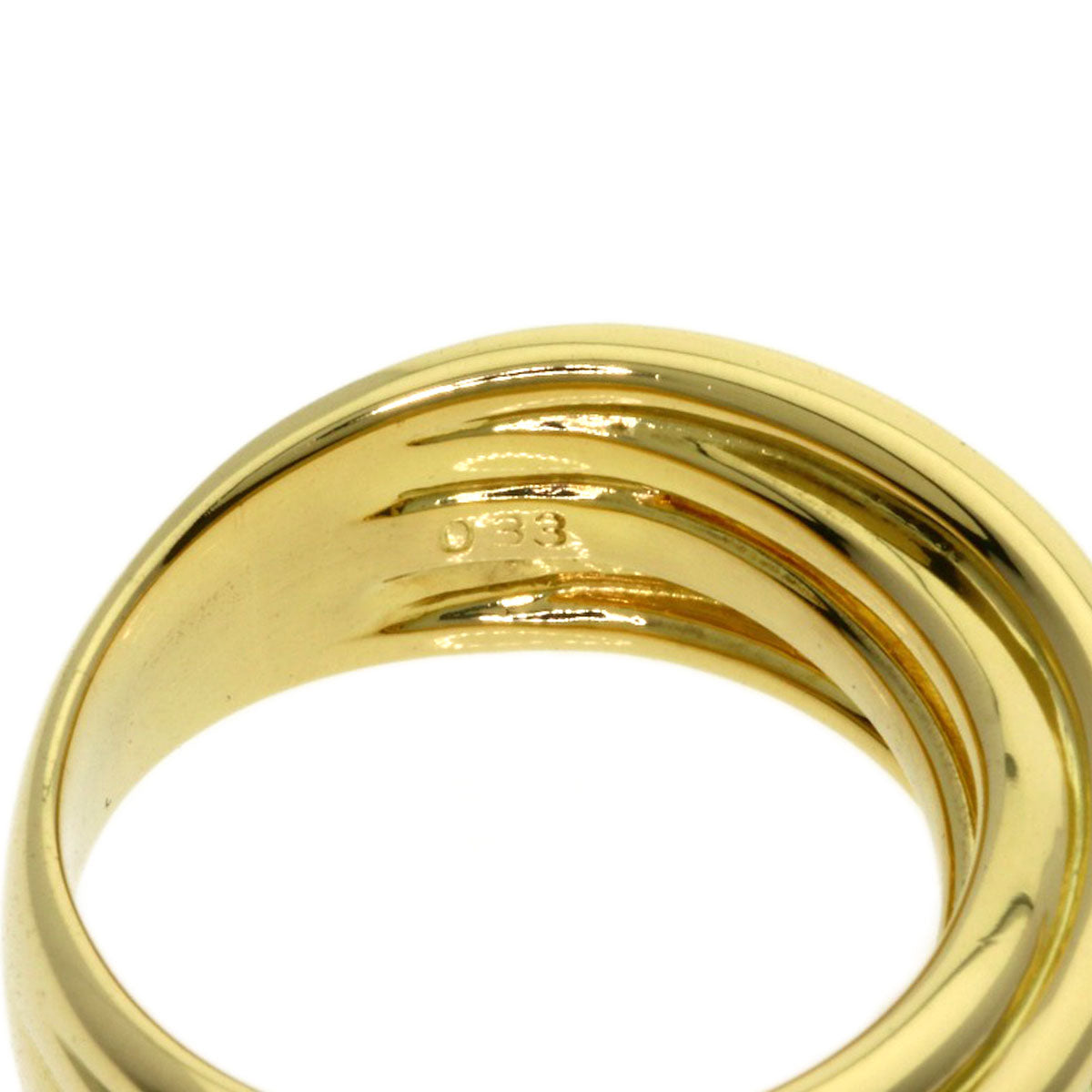 TASAKI Diamond Ring K18 Yellow Gold Ladies [Used]