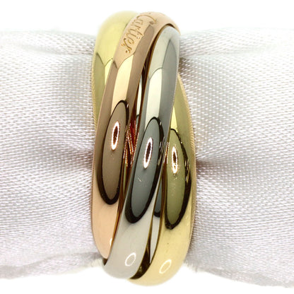 CARTIER Trinity 5-in-a-row #52 Ring K18 Yellow Gold 18K Pink GoldLadies [Used]