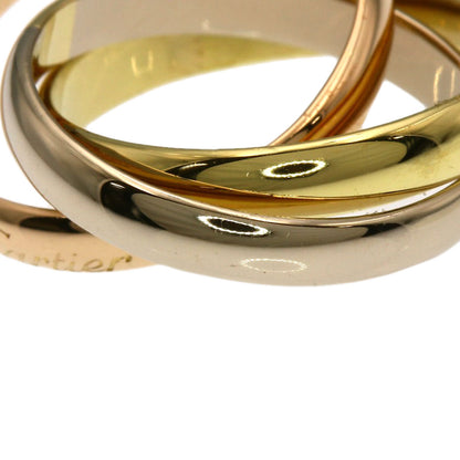 CARTIER Trinity Ring K18 Yellow Gold 18K Pink GoldLadies [Used]