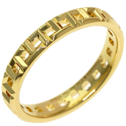 TIFFANY&Co. T True Narrow Ring K18 Yellow Gold Ladies [Used]