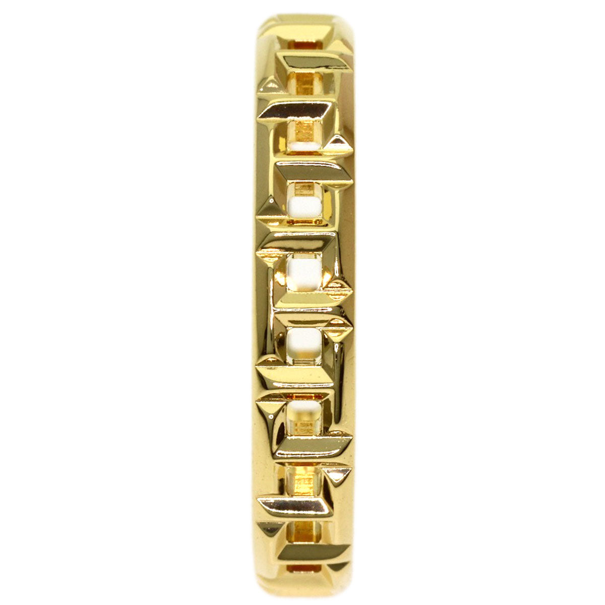 TIFFANY&Co. T True Narrow Ring K18 Yellow Gold Ladies [Used]