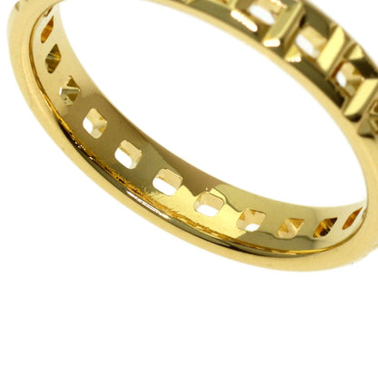 TIFFANY&Co. T True Narrow Ring K18 Yellow Gold Ladies [Used]