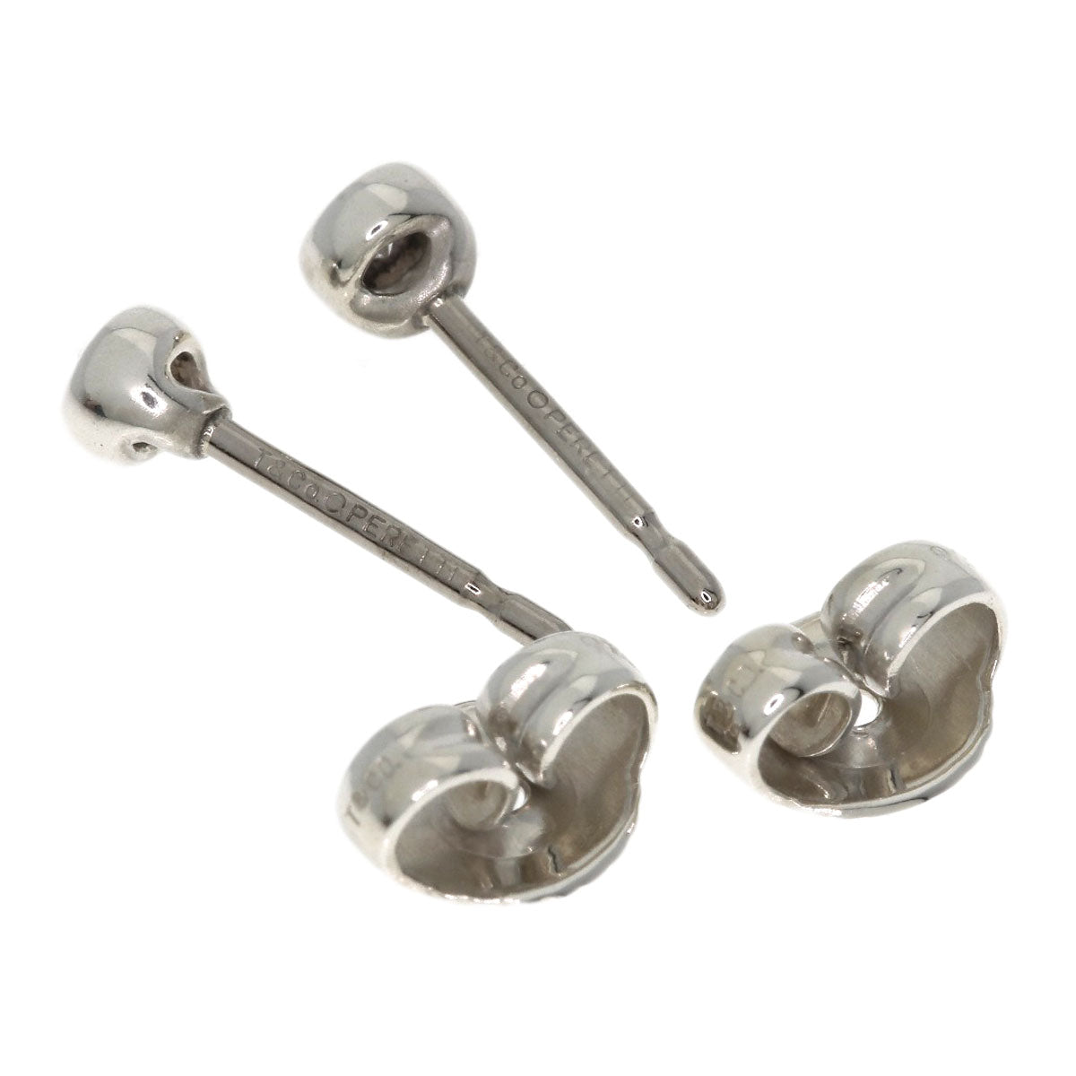 TIFFANY&Co. By The Yard Diamond earring Silver Ladies [Used]