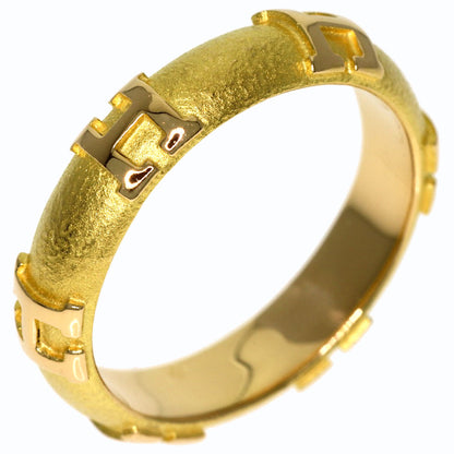 HERMES Fidelite Ring K18 Yellow Gold Ladies [Used]