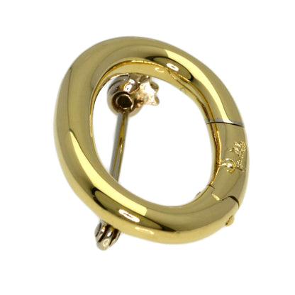 Pomellato Circle Design Brooch K18 Yellow Gold Ladies [Used]