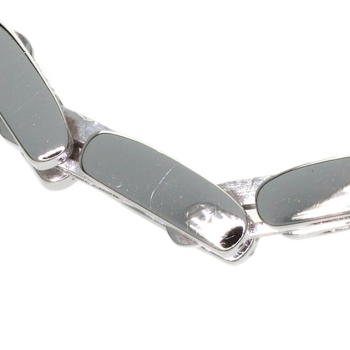CARTIER Maillon Panthere Full Diamond Necklace K18 White Gold Ladies [Used]