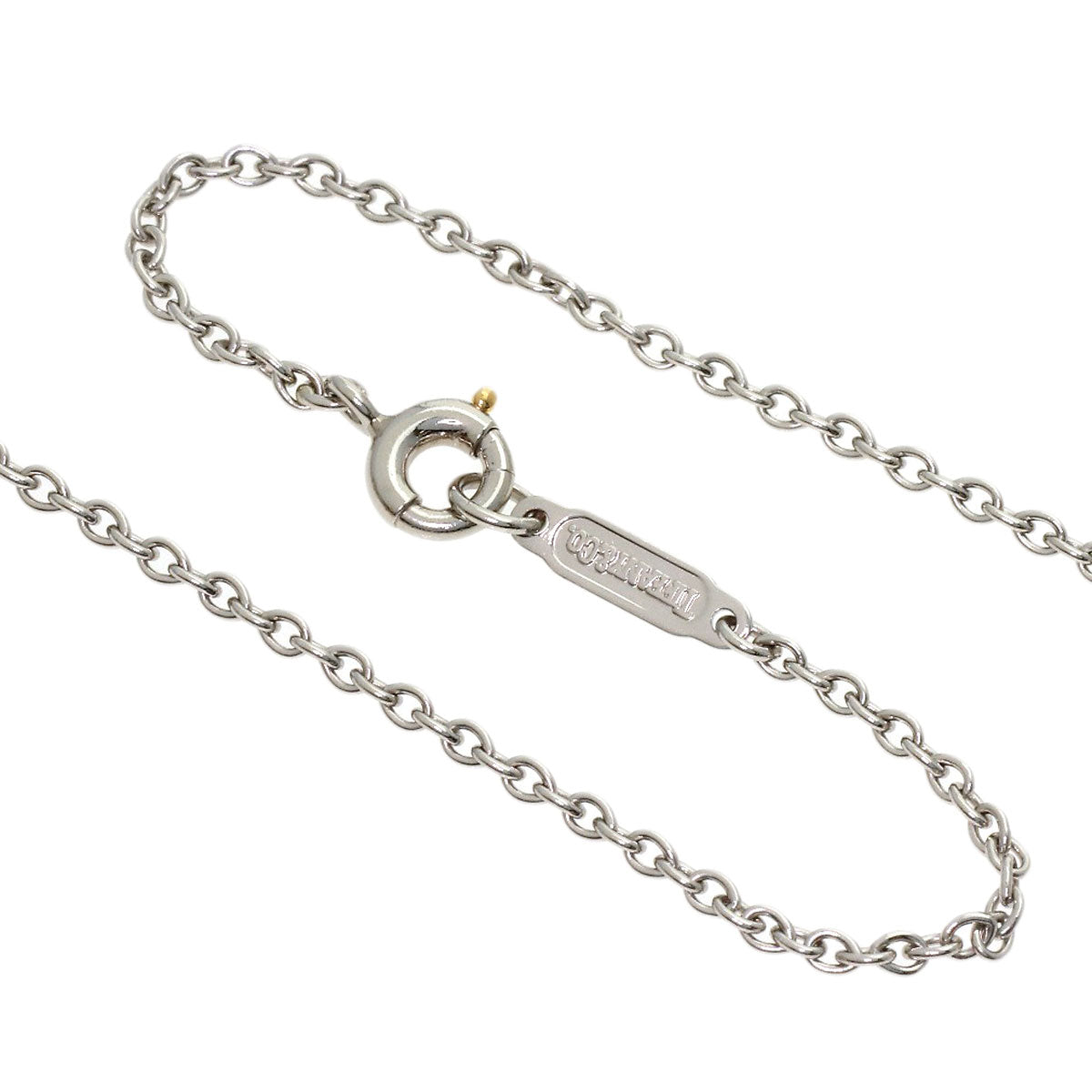TIFFANY&Co. Frog motif Pearl Pearl Diamond Emerald Necklace Platinum PT950 18K Yellow GoldLadies [Used]