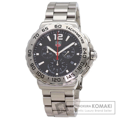 TAG HEUER FORMULA1 chronograph Watches CAU1112 Stainless Steel/Stainless Steel mens