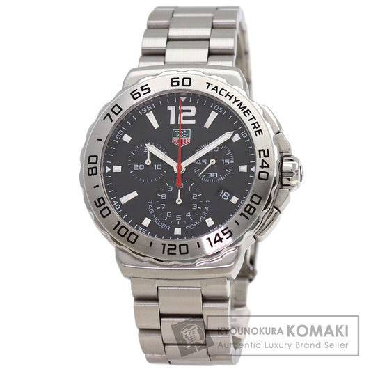 TAG HEUER FORMULA1 chronograph Watches CAU1112 Stainless Steel/Stainless Steel mens