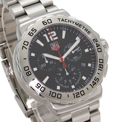 TAG HEUER FORMULA1 chronograph Watches CAU1112 Stainless Steel/Stainless Steel mens