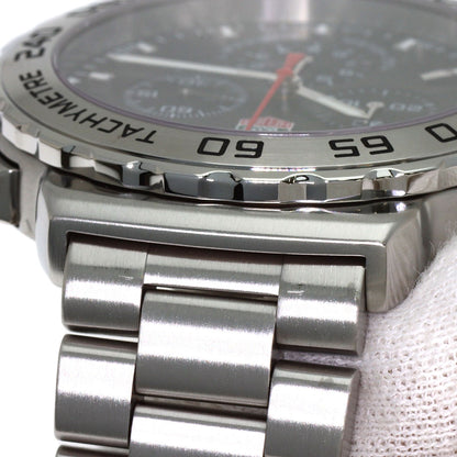 TAG HEUER FORMULA1 chronograph Watches CAU1112 Stainless Steel/Stainless Steel mens