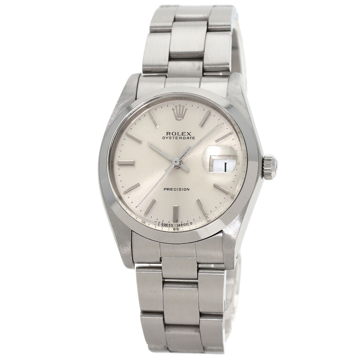 ROLEX Oysterdate Precision Vintage, 1984 Watches 6694 Stainless Steel/Stainless Steel mens