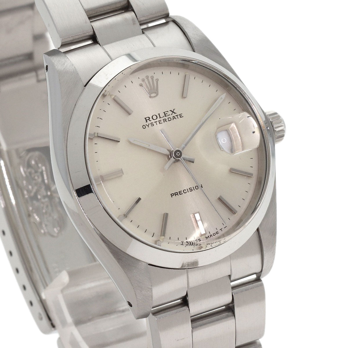 ROLEX Oysterdate Precision Vintage, 1984 Watches 6694 Stainless Steel/Stainless Steel mens