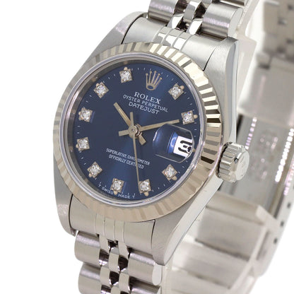 ROLEX DATEJUST 10P Diamond Watches 69174G Stainless Steel/Stainless Steel Ladies