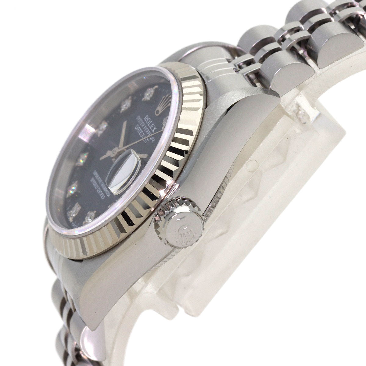 ROLEX DATEJUST 10P Diamond Watches 69174G Stainless Steel/Stainless Steel Ladies