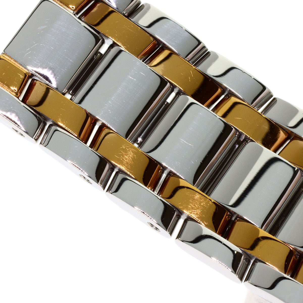 FENDI Square Watches 7000L Stainless Steel/SSxGP Ladies