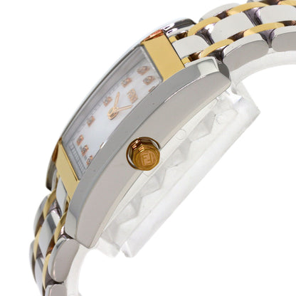 FENDI Square Watches 7000L Stainless Steel/SSxGP Ladies
