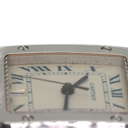 CARTIER Santos Garbe LM Watches W20018D6 Stainless Steel/Stainless Steel mens