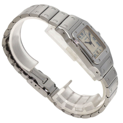 CARTIER Santos Garbe LM Watches W20018D6 Stainless Steel/Stainless Steel mens