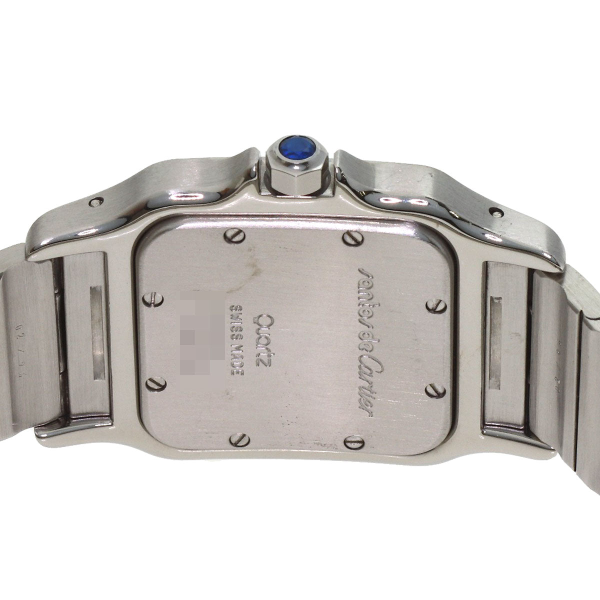 CARTIER Santos Garbe LM Watches W20018D6 Stainless Steel/Stainless Steel mens