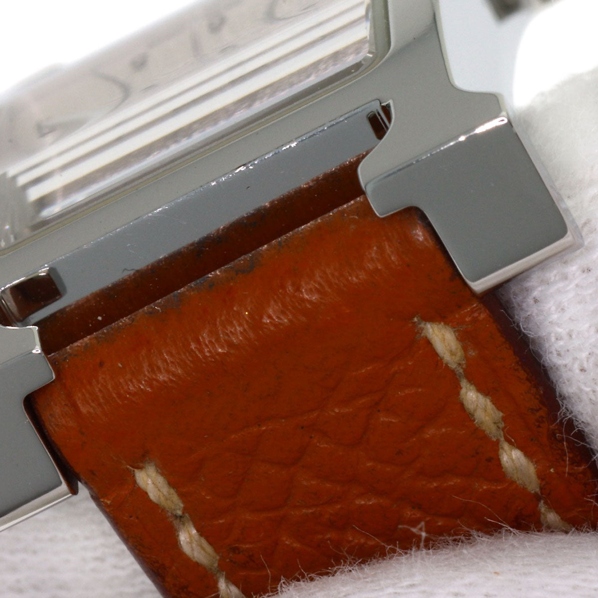 HERMES H watch mini Watches HH1.110 Stainless Steel/Leather Ladies