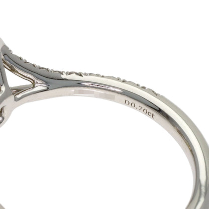TIFFANY&Co. Soleste Fancy Vivid Yellow Diamond Ring Platinum PT950 K18 White GoldLadies [Used]